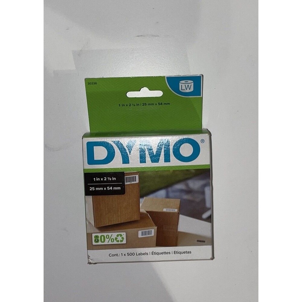 DYMO Multi-Purpose Labels 1" x 2-1/8" for LabelWriter 1 roll of 500